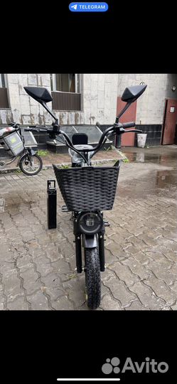 Электровелосипед monster blask