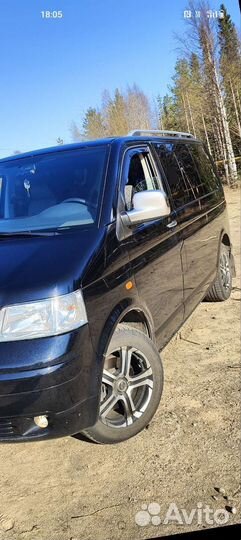 Volkswagen Multivan 2.5 МТ, 2007, 290 000 км