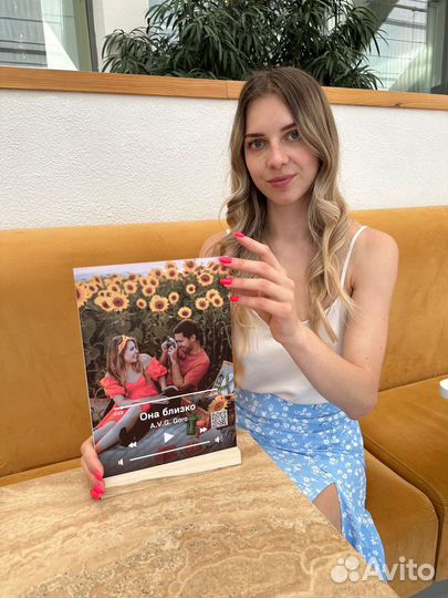 Фоторамка с песней / подарок