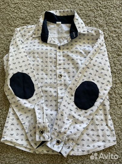 Рубашка armani на мальчика