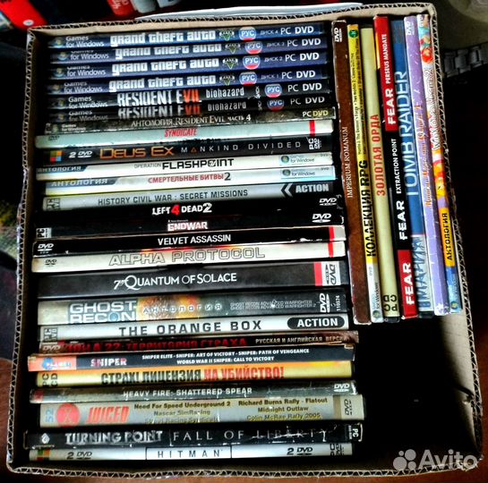 Коробка игр для пк