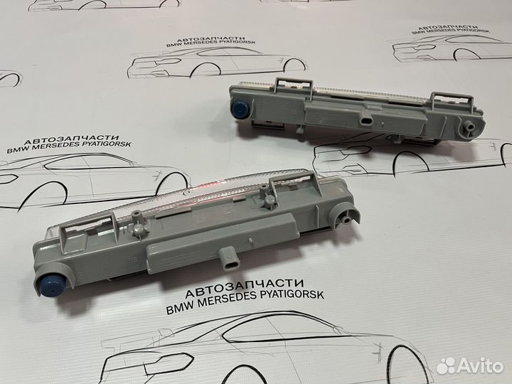 Диодные противотуманки Mercedes w204 рест w212 дор