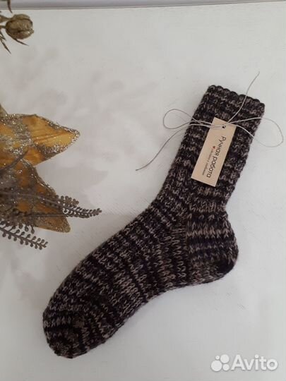 Вязанные носки ручной работы