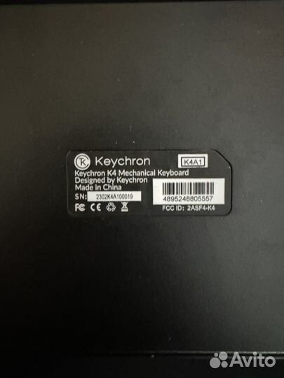 Клавиатура игровая Keychron K4 V2 Red switch