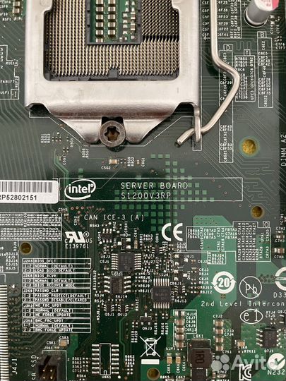 Материнская плата сокет 1150 (Intel S1200V3RP)
