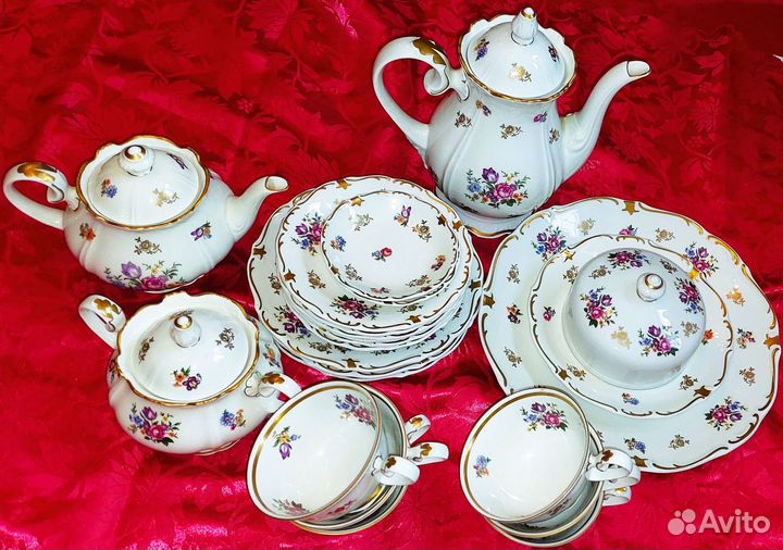 Сервиз чайный Reichenbach, Германия, 1960 г