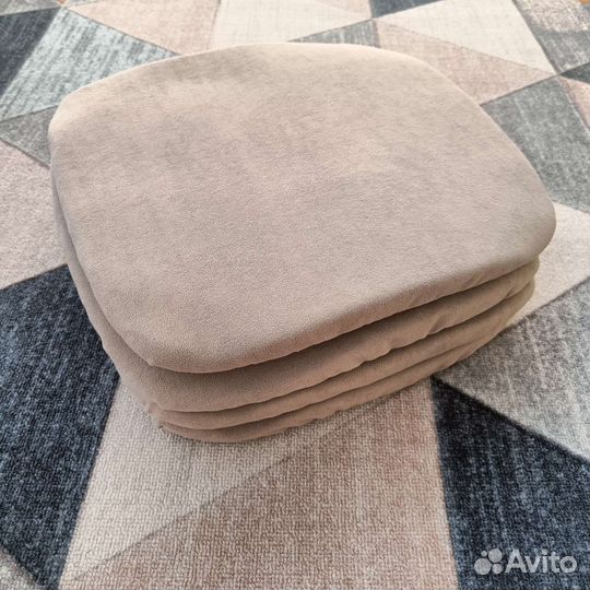 Чехол на квадратные табуретки 4шт