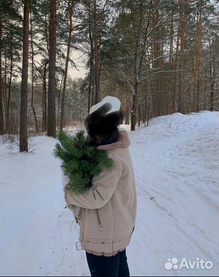 Дубленка авиатор