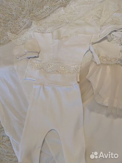 Комплект на выписку для девочки весна