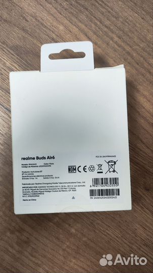 Беспроводные наушники realme buds air 6