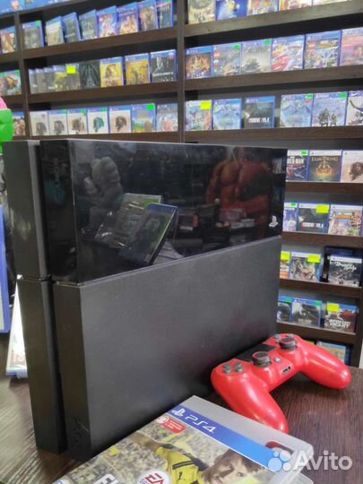 Sony PS4 fat+диск Fifa в подарок