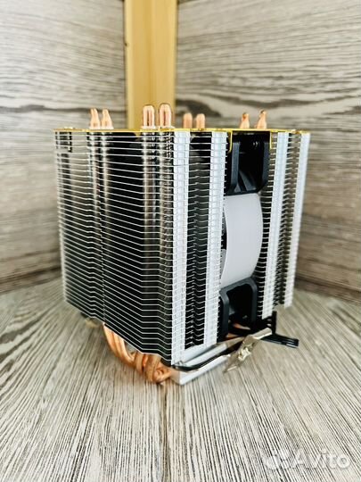 Кулер процеccорный RGB 4 трубки