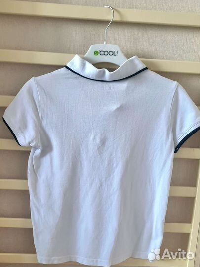 Футболка polo белая