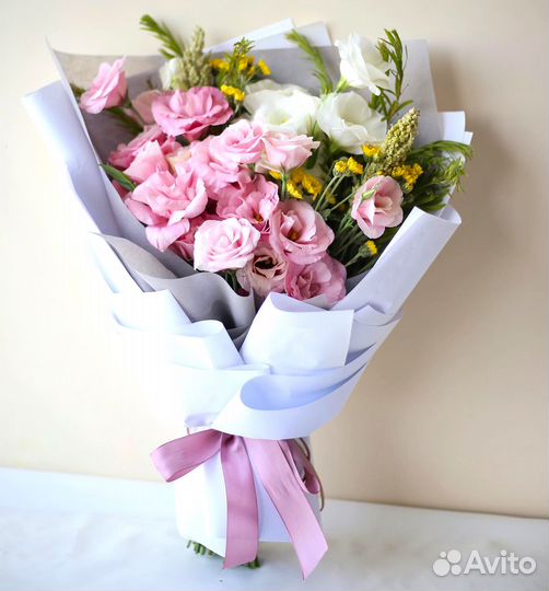 Нежные Букеты из Эустом. Доставка/Самовывоз