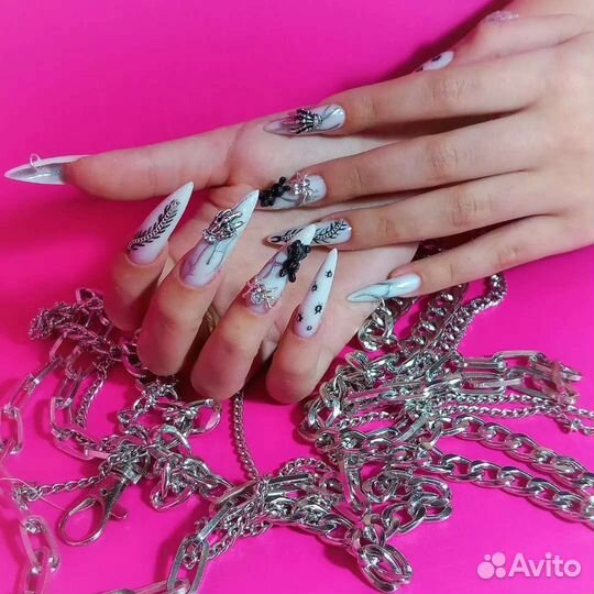 Наращивание ногтей. Маникюр. Гель-лак