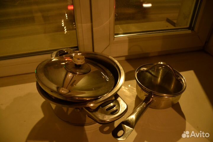 Кастрюля и ковшик Reality