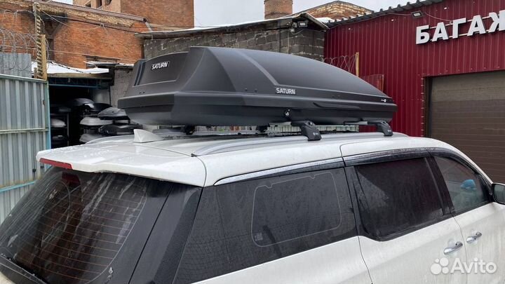 Автобокс Saturn 700 В черный матовый