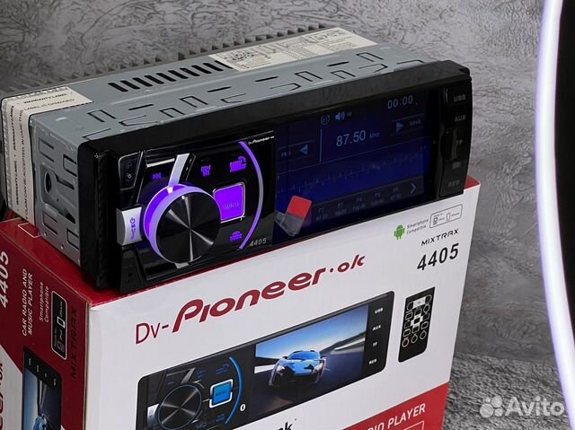 Магнитола pioneer с экраном 1 din