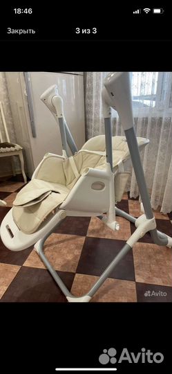 Стульчик для кормления babyton 2 в 1