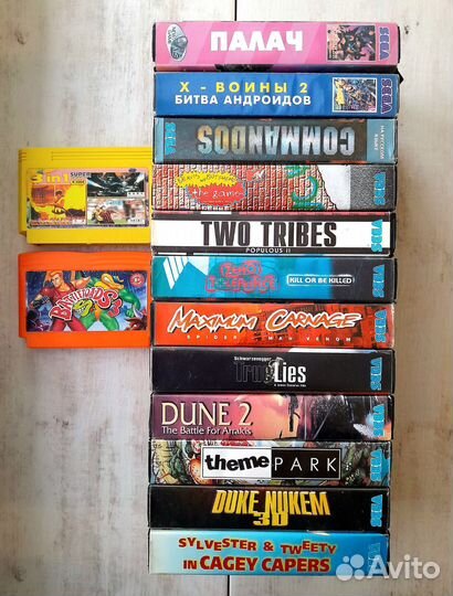 Игры Сега (Sega) и Денди (Dendy)