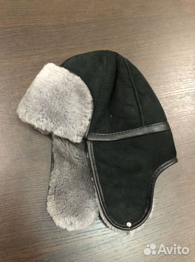 Шапка ушанка детская натуральная новая