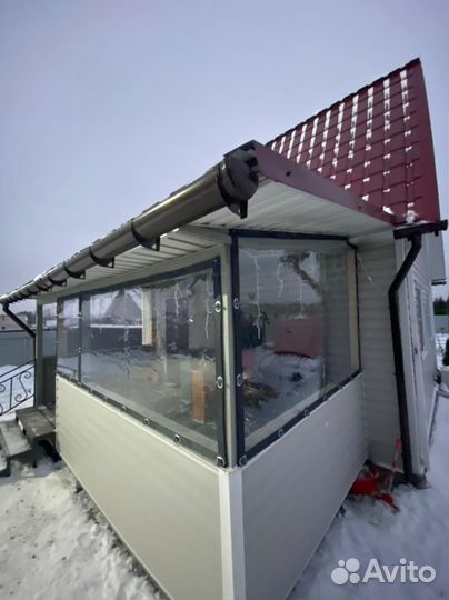 Мягкие окна для балконов, лоджий, веранд