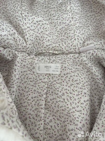 Шуба детская mango