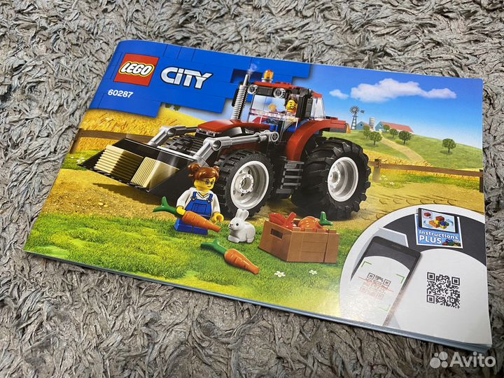 Трактор lego 60287