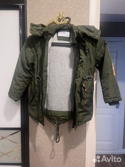 Парка для мальчика 140
