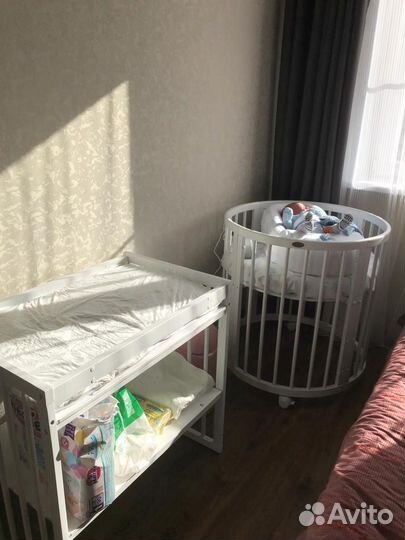 Кроватка ComfortBaby SmartGrow 8 в 1 с бортиками