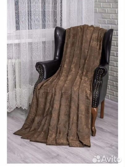 Шторы 300*250 коричневый мрамор