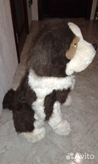 Мягкая большая игрушка собака