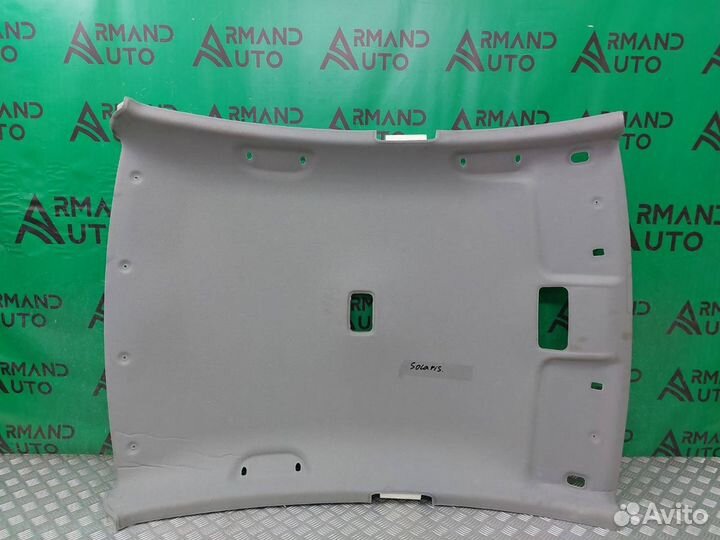 Обшивка потолка Hyundai Solaris 1 2010-2017