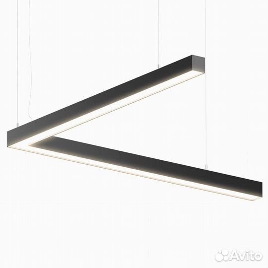 Светильник профильный угловой