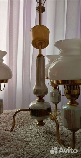 Люстра потолочная бу