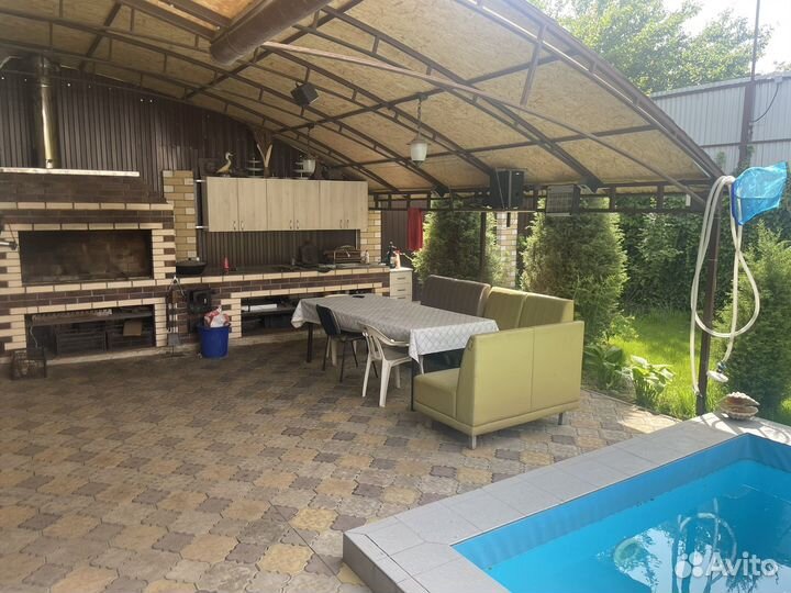 Беседка Баня на дровах с тепл. и хол. бассейнами