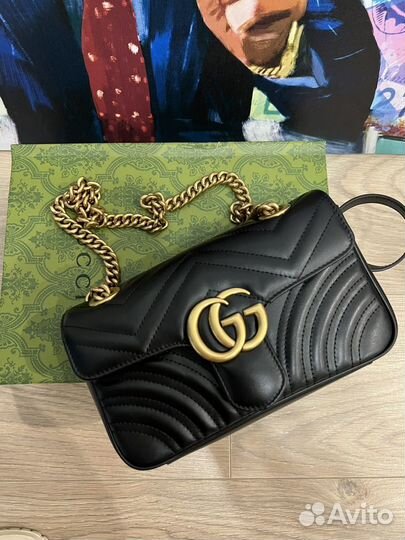 Мини-Сумка Gucci Marmont