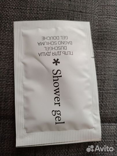 Гель и шампунь одноразовые