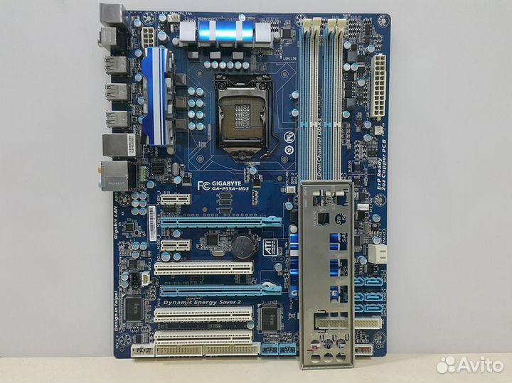 S1156 gigabyte GA-P55A-UD3 (Intel P55)(DDR3)(б/у)