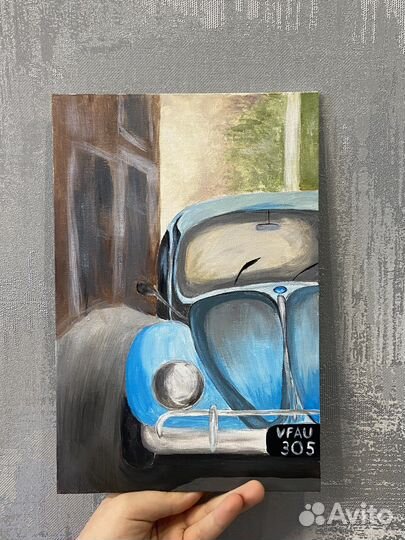 Картина акрилом на холсте