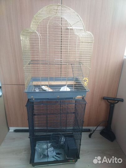 Клетка для грызунов, попугая бесплатно