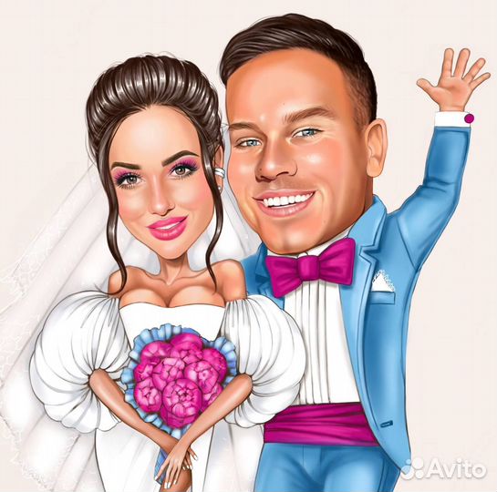 Шаржи, Портреты, Иллюстрации