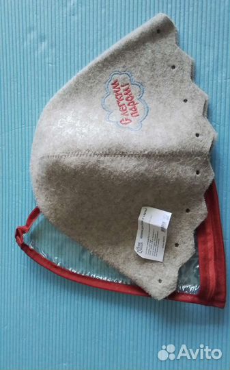 Шапка для бани и сауны