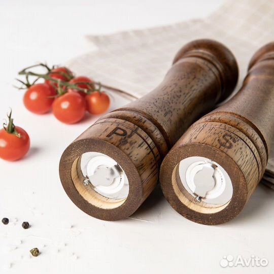 Мельница для специй ручная дерево