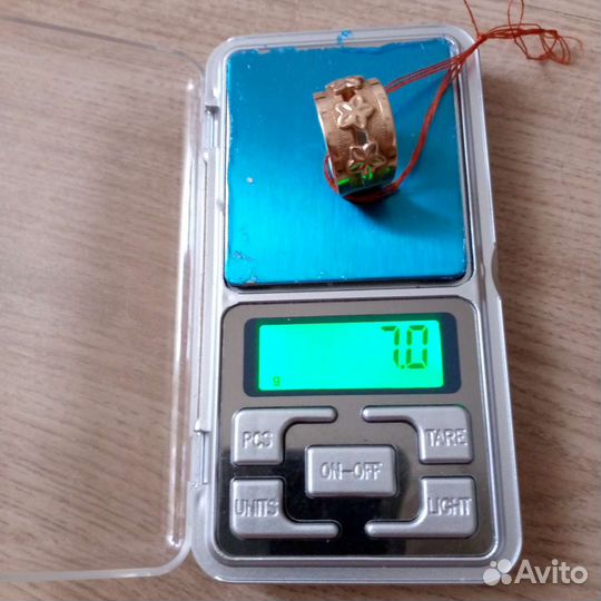 Кольцо золото коллекционное 583* СССР