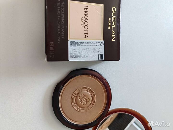 Guerlain пудра terracotta, medium