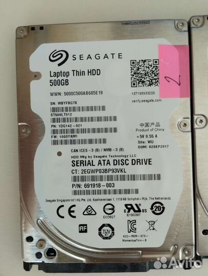 Жесткий диск seagate 500 gb 2.5