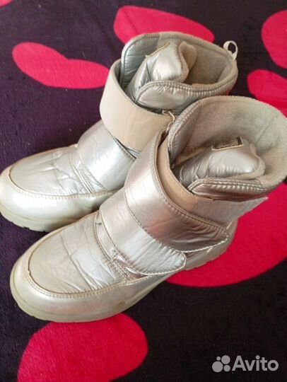 Сапожки зимние для девочки