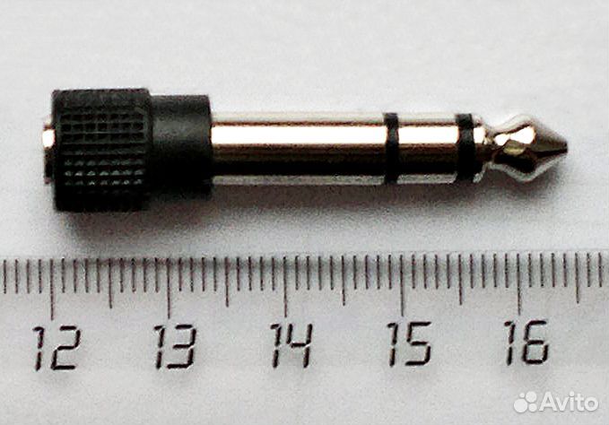 Штекер-переходник с 2,5 и 3.5 на 6.3 мм и наоборот