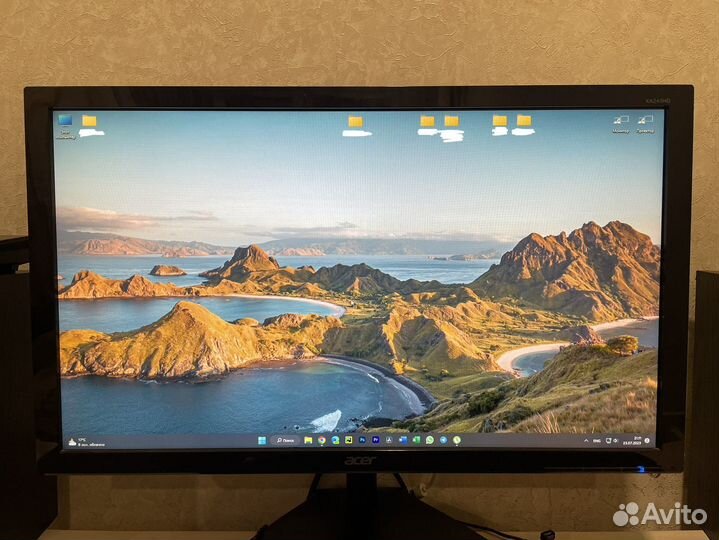 Монитор full HD 24 дюйма